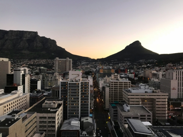 Cape Town City Centre Skyline Highlighting Dense Apartment Blocks Affected By Short-Term Rental Conversions